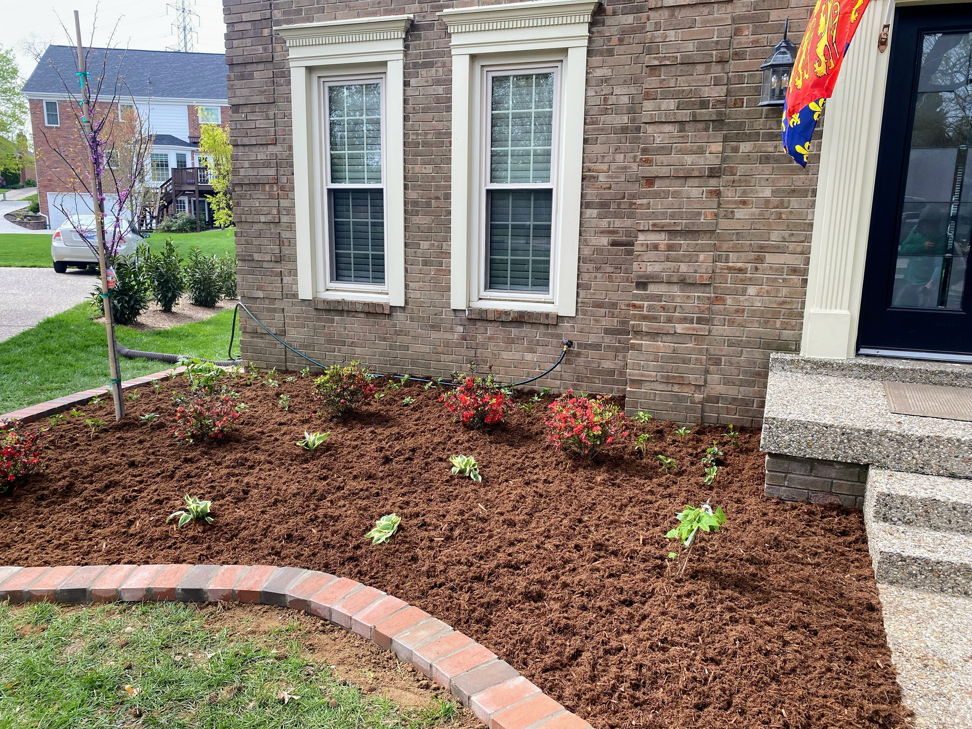 Landscape Design and Installation for a New Homeowner in Louisville