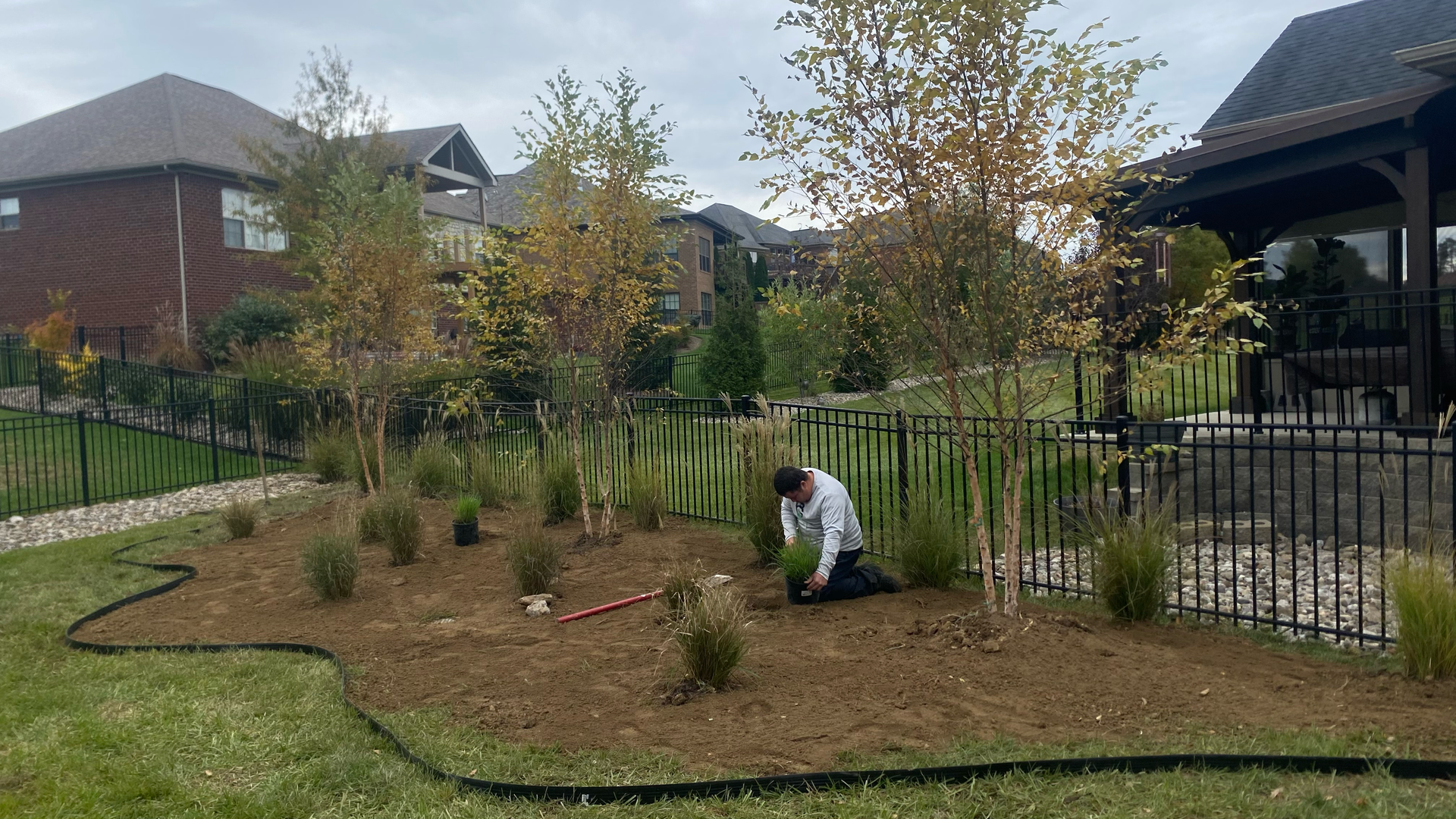 Mulch installation services
