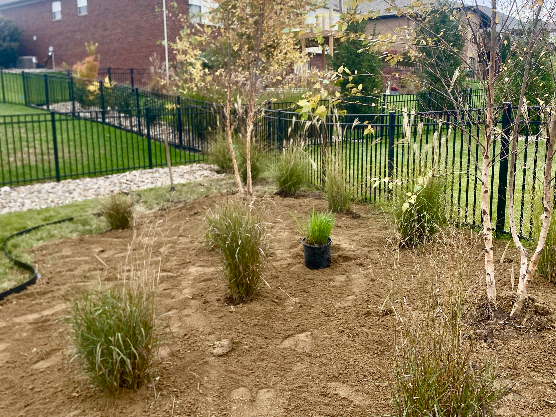 Seasonal garden maintenance