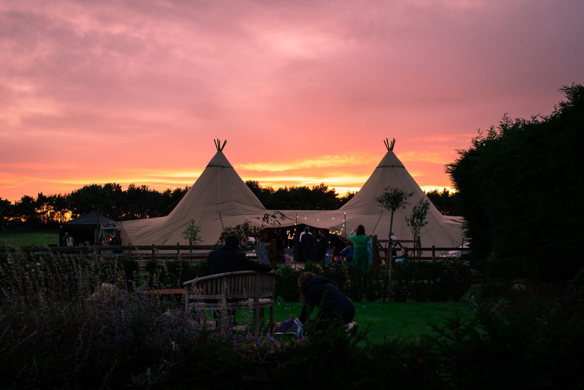 A Colourful Celebration: Chris & Sammy's Westfield Farm Wedding