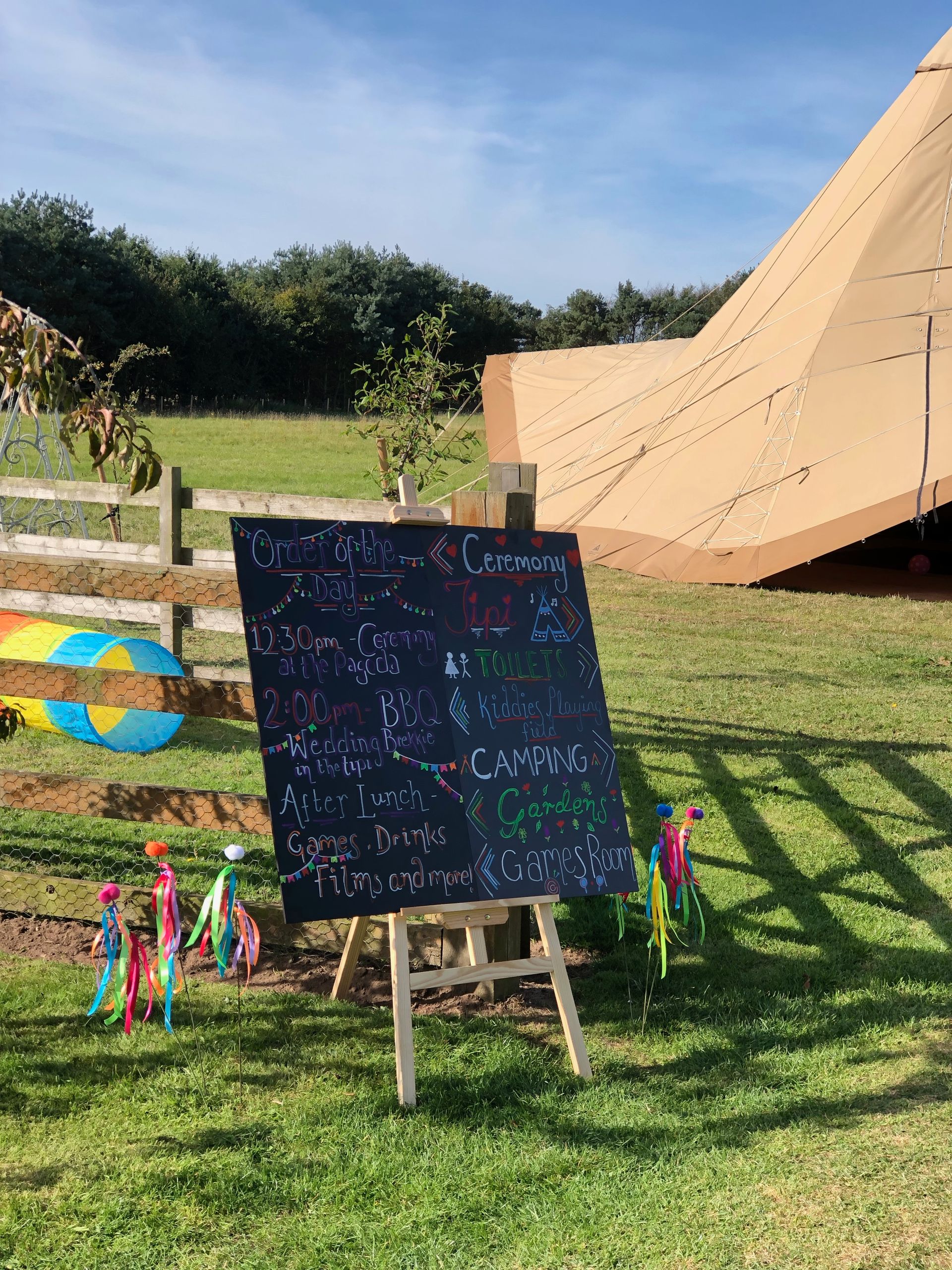 A Colourful Celebration: Chris & Sammy's Westfield Farm Wedding