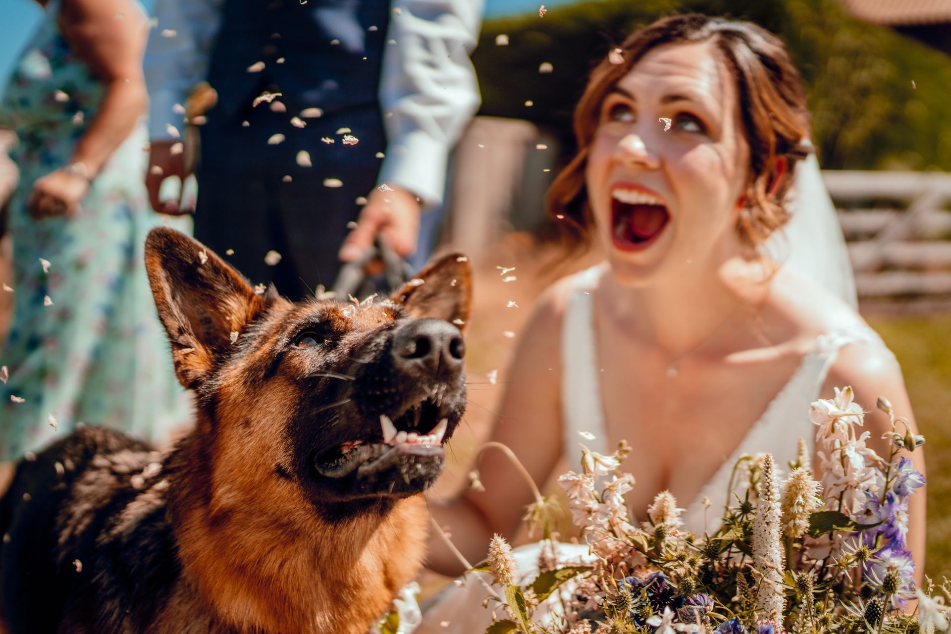 Fabulous Fun and Games: Kerry & David's Westfield Farm Wedding