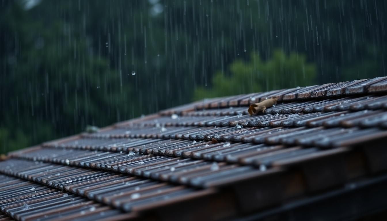 rain on roof - Signs Your Rain Gutters Need Repair