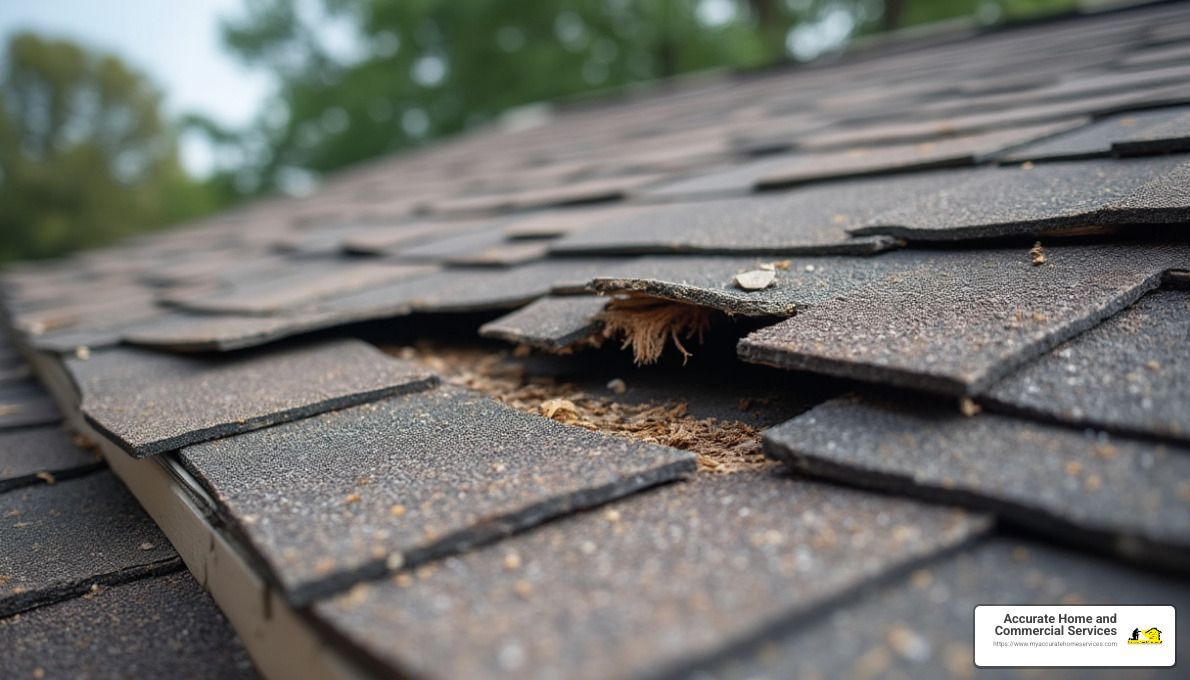 Leaking roof