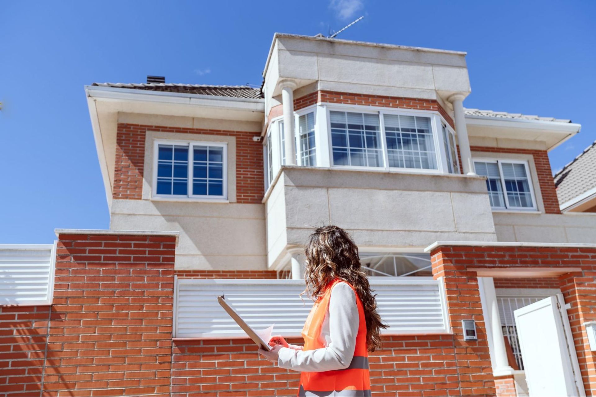 home inspection in progress