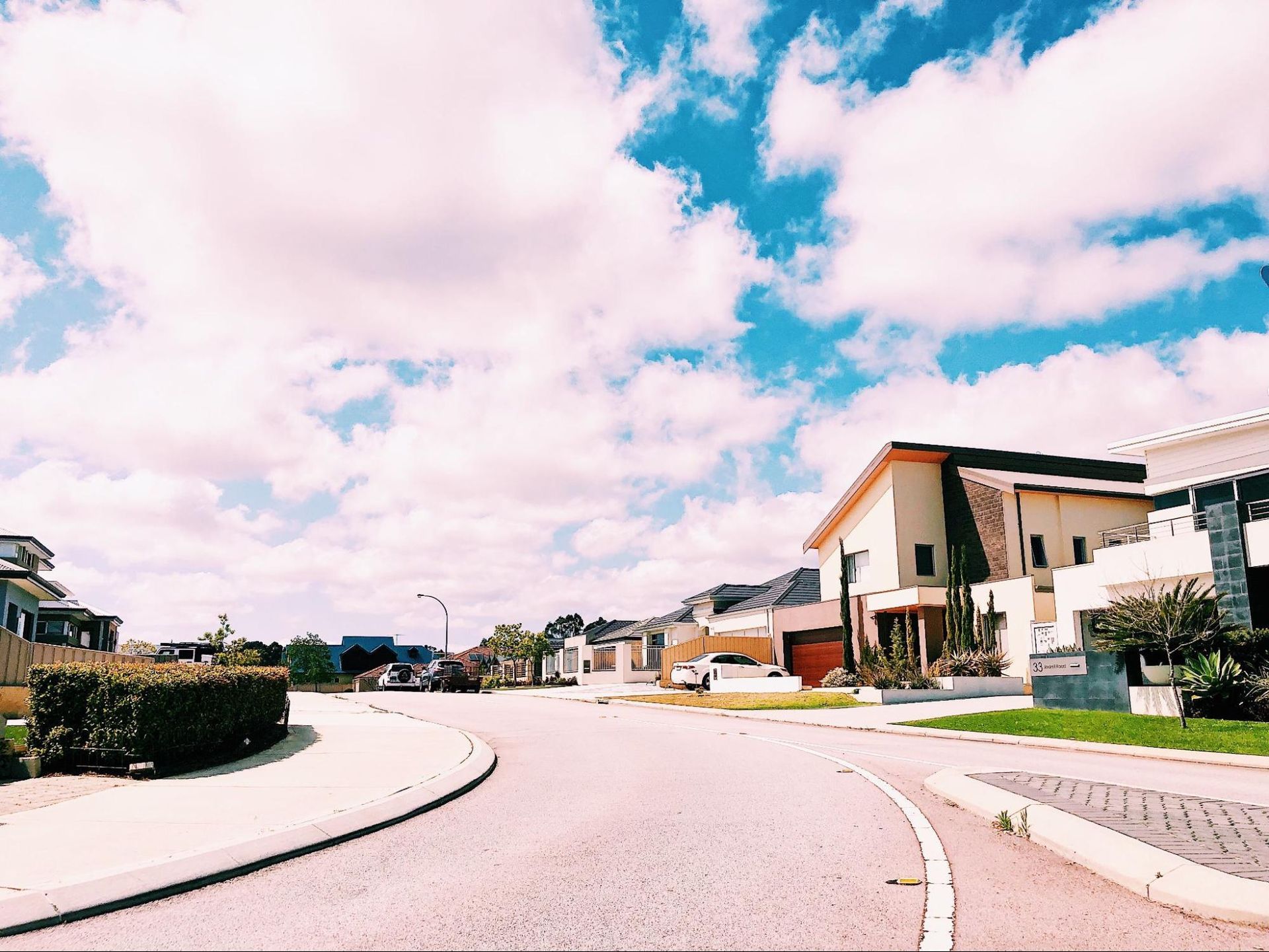 suburban houses
