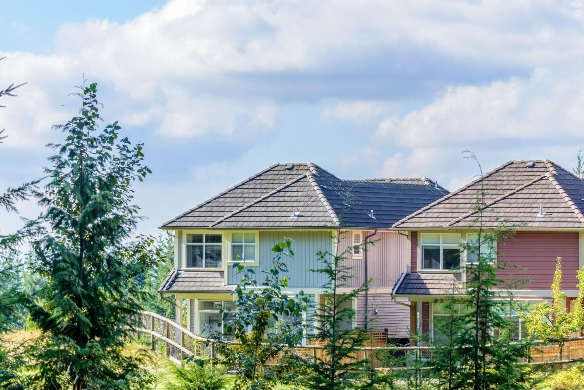 suburban houses