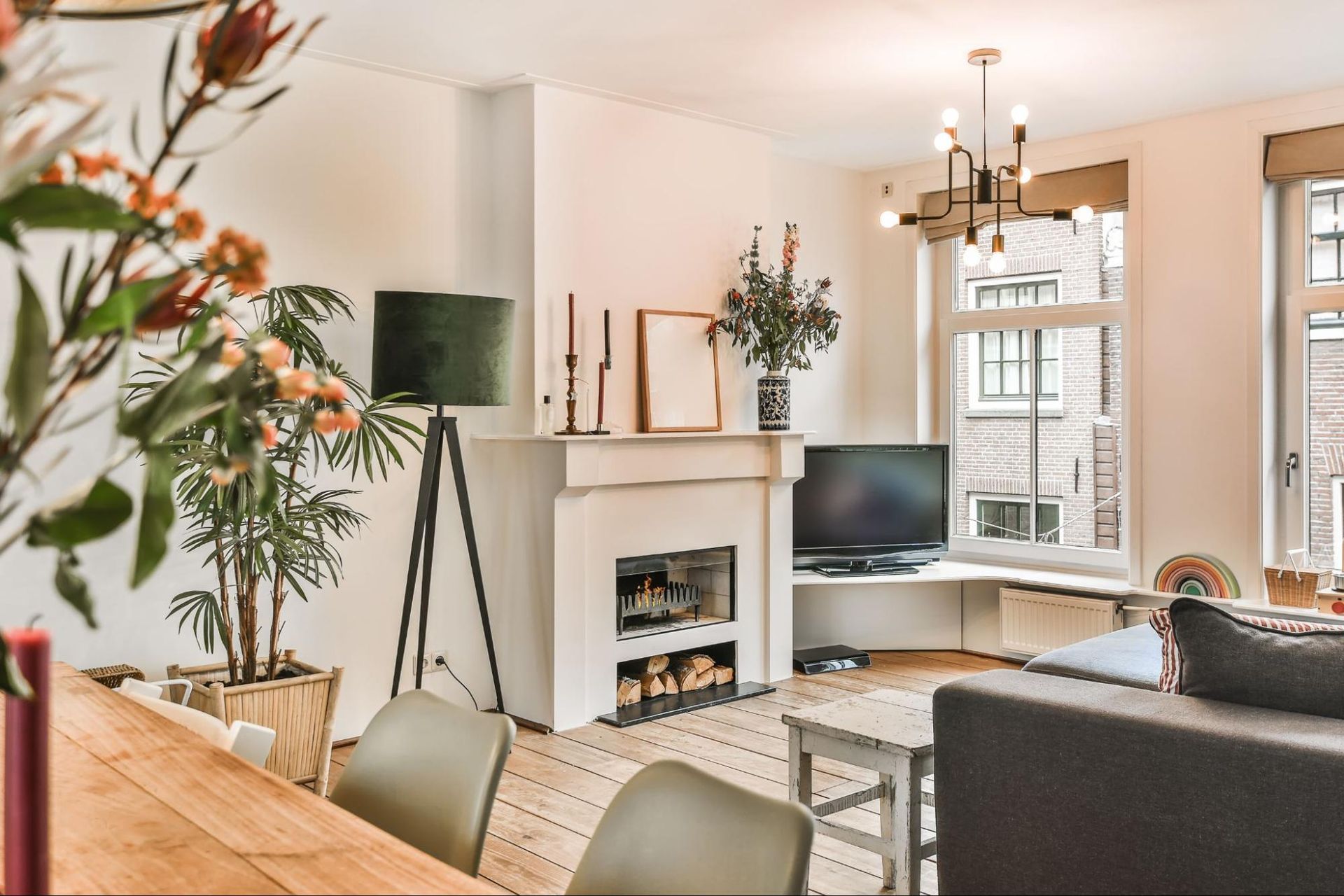 bright dining room, representing operational efficiencies in residential and light commercial 