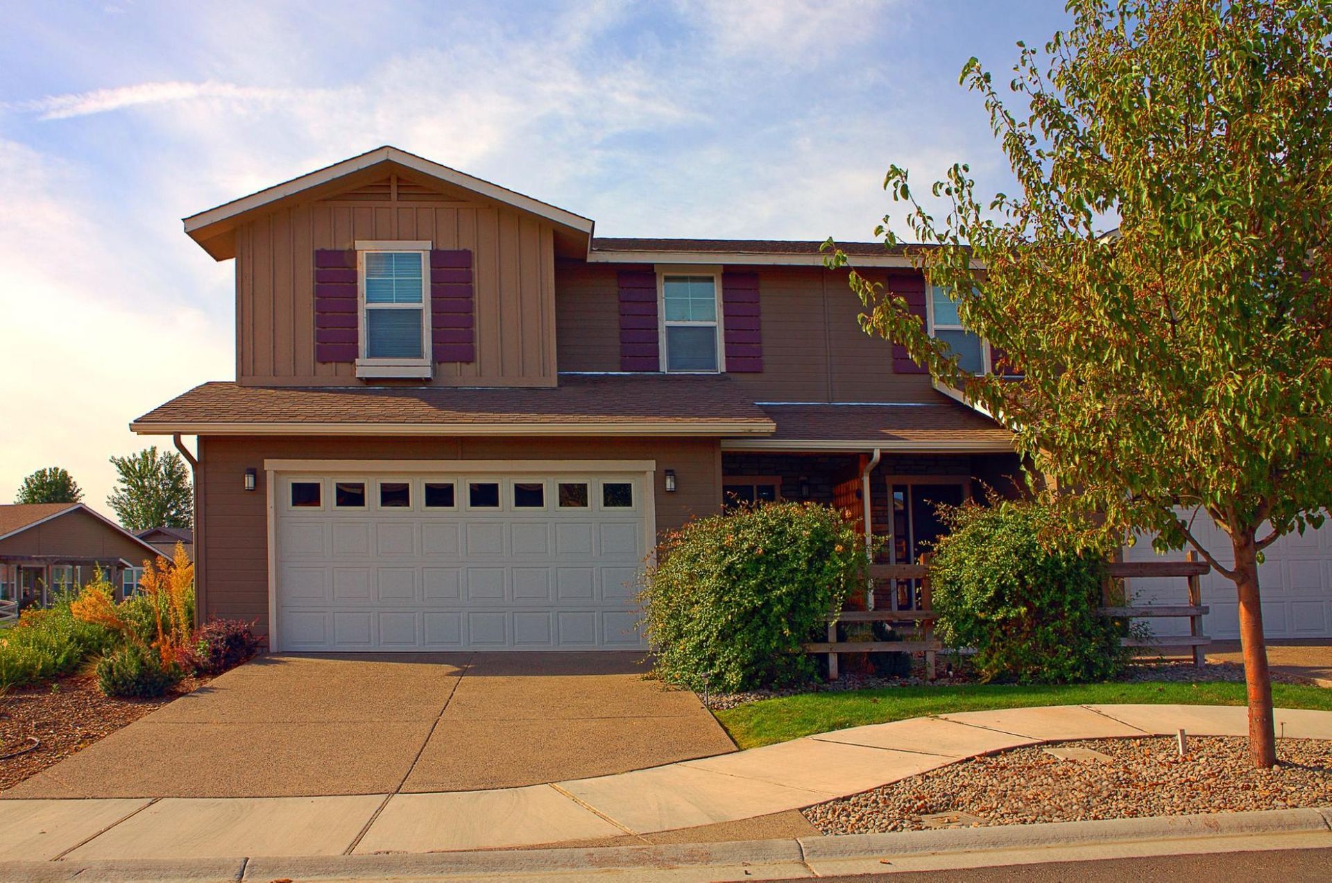 house with driveway
