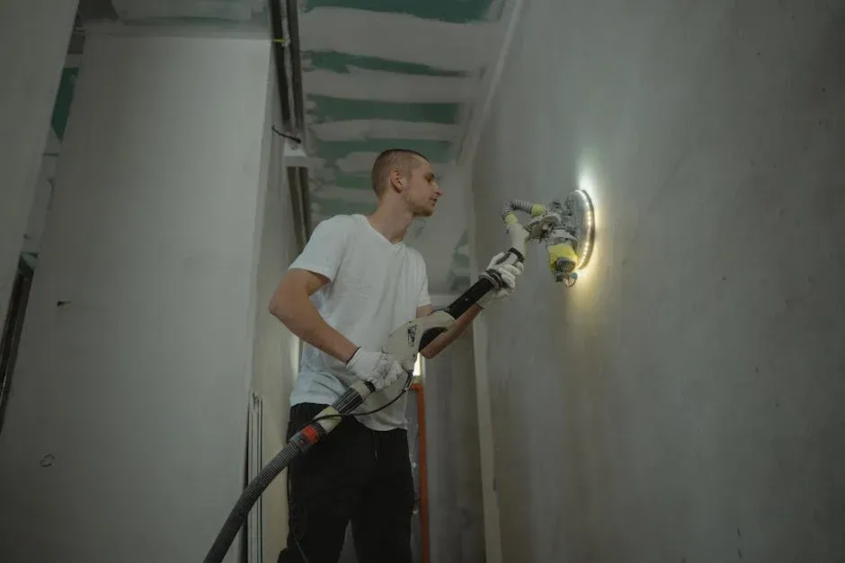handyman-working-on wall