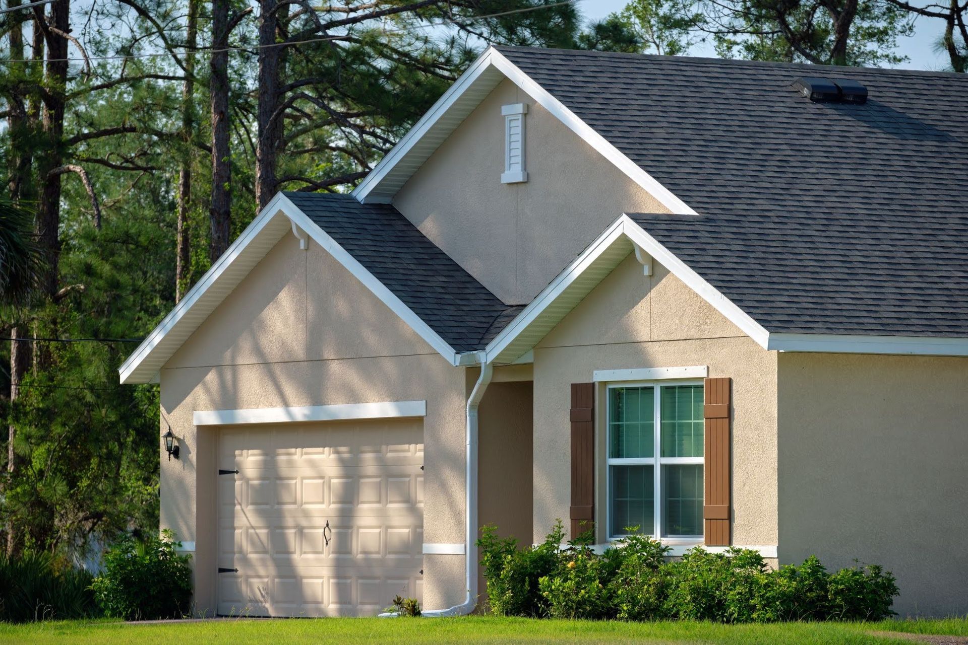 house with garage