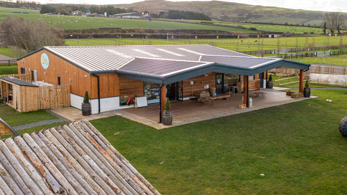 Outside view  of Heads of Ayr Farm Park Nursery