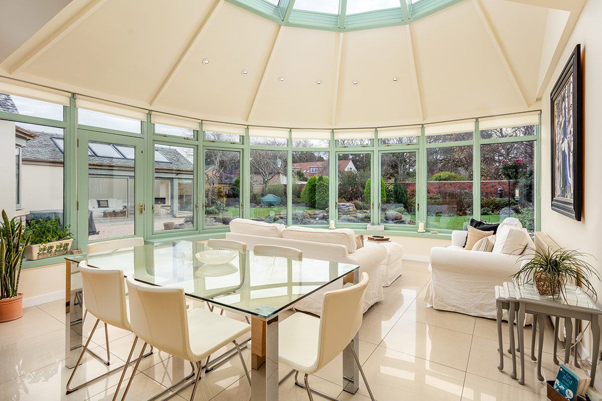 Inside the extension of the house for Corsehill Road, Ayr