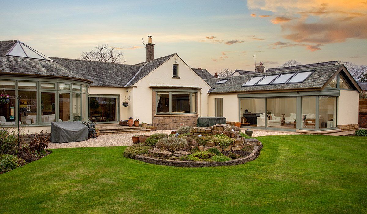 Beautiful garden and extension for Corsehill Road, Ayr