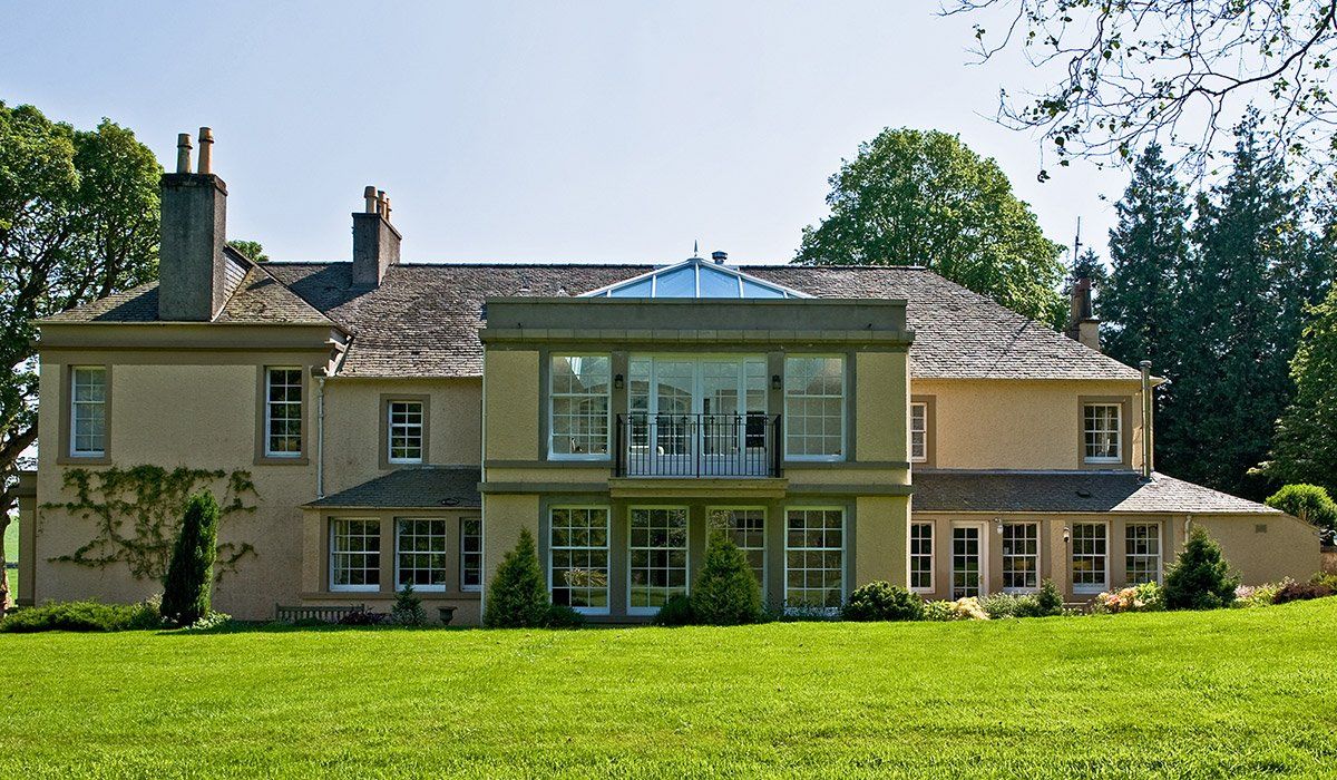 The side of Drumellan House, Maybole