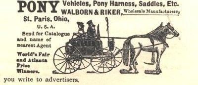 Vintage advertisement for