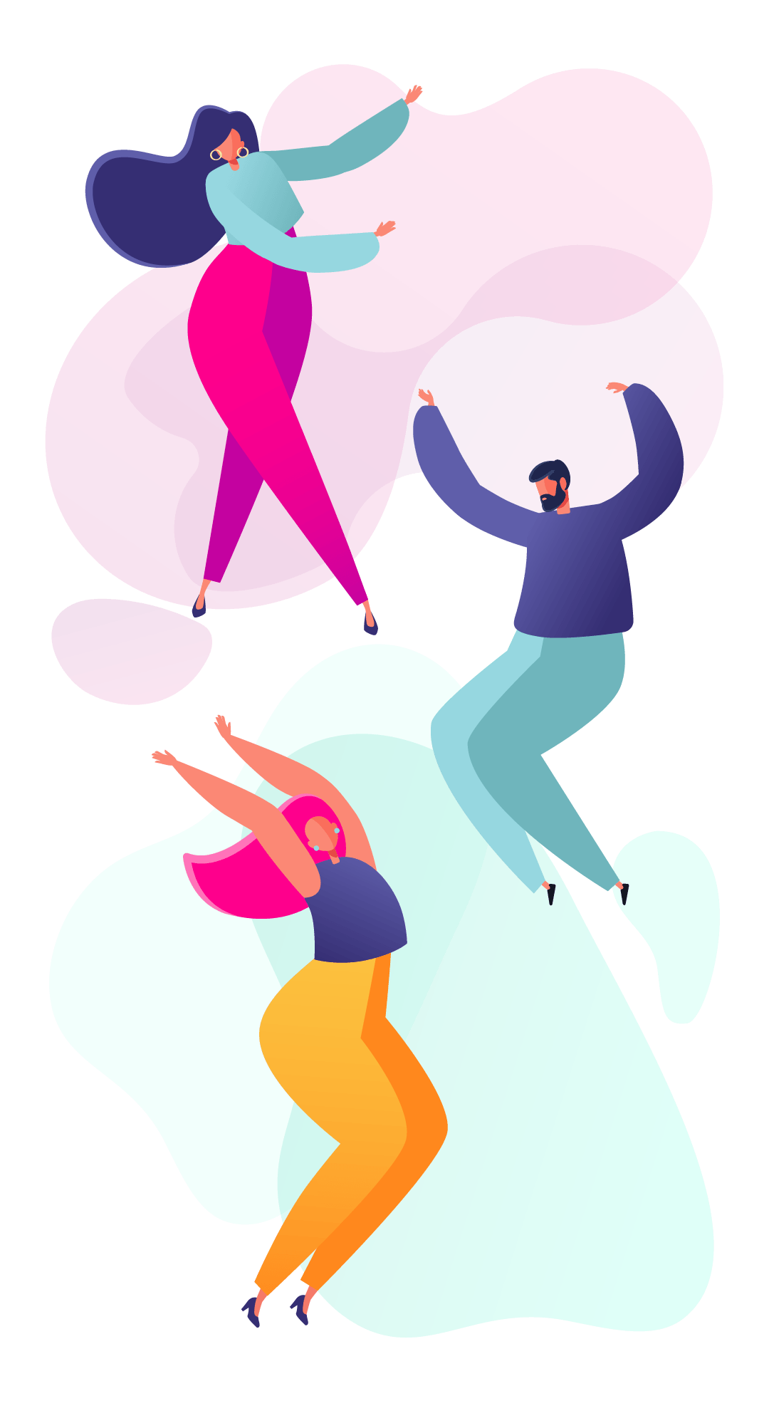 dancing people