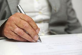 Attorney paperwork