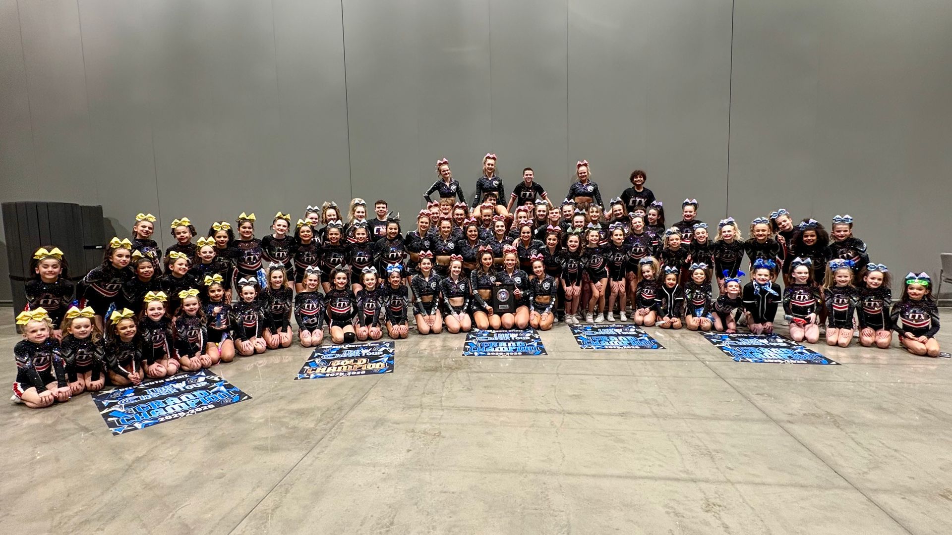Cheer Texas athletes