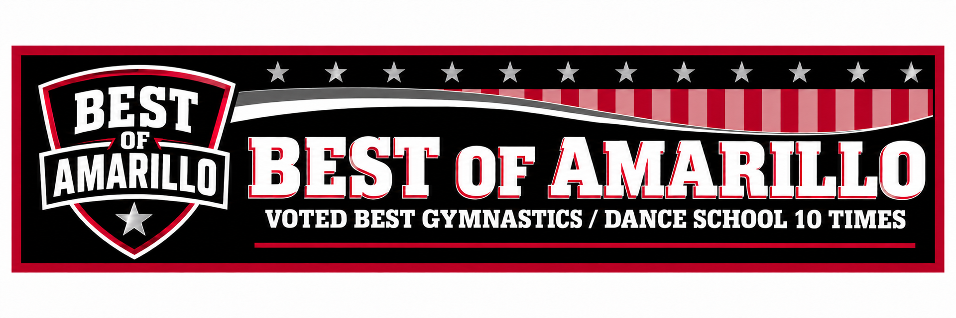 Cheer Texas voted Best of Amarillo 10 times