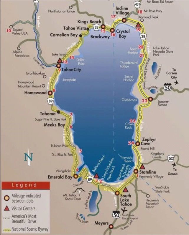 Guided Driving Tours in Lake Tahoe