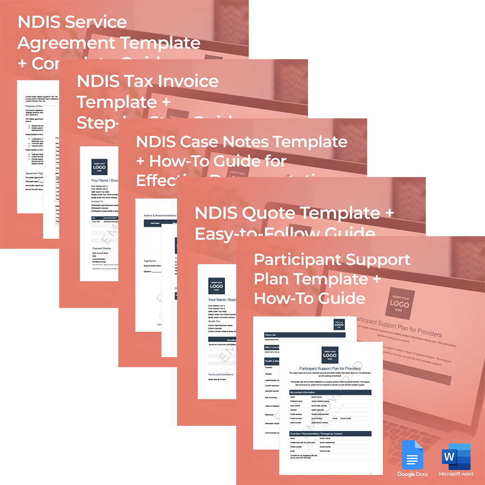Independent Support Worker NDIS Templates & Resources | Empowrd