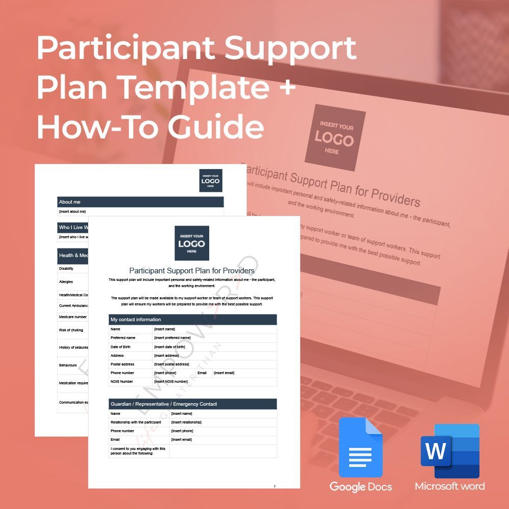 NDIS Case Notes Template + Guide
