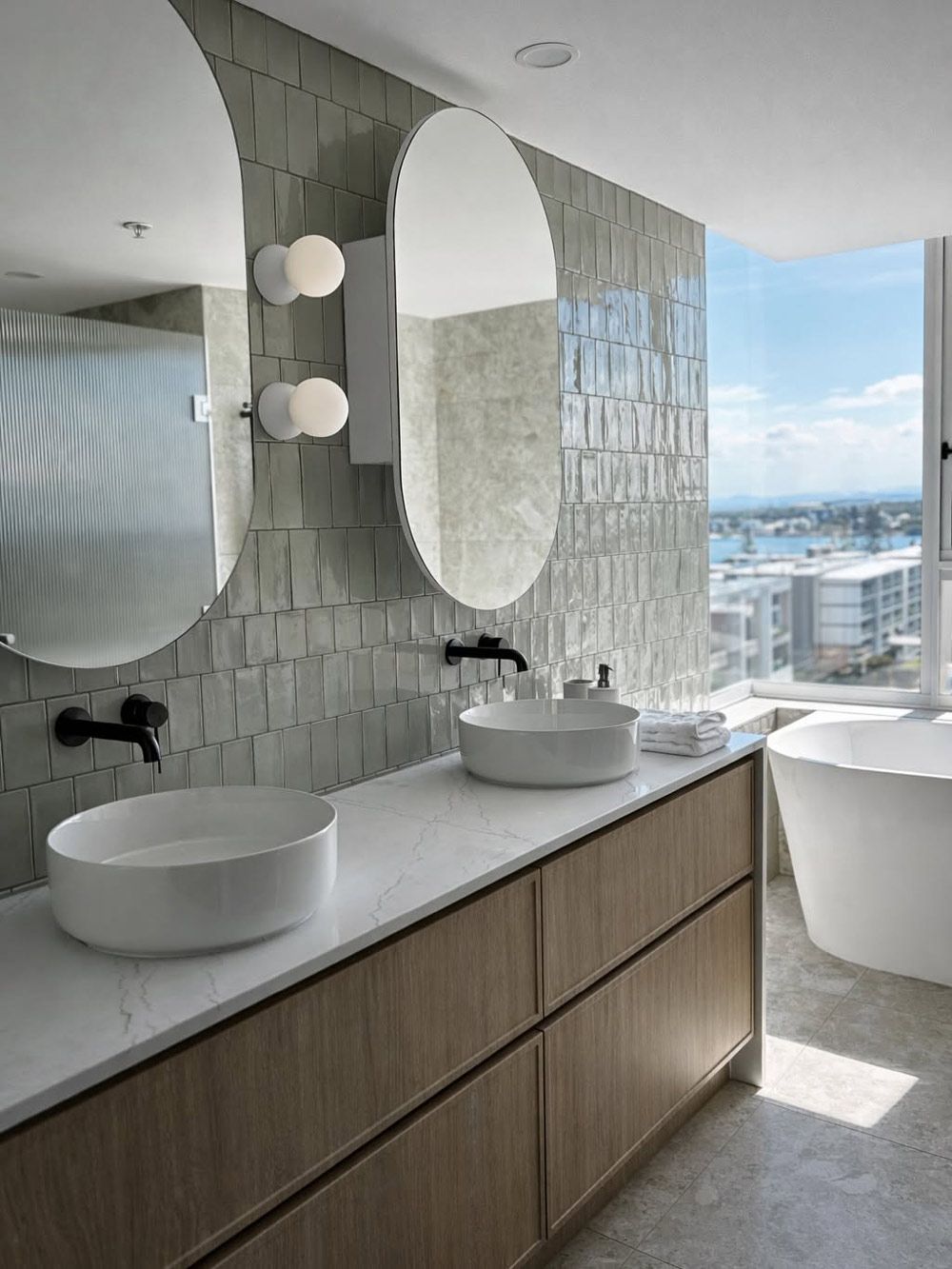 Modern Bathroom Design After Renovation