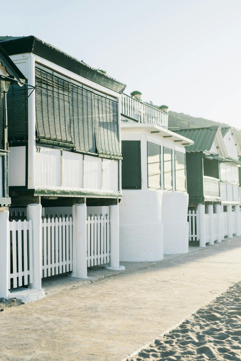 Row of White Beach Houses — Reynolds Built In Sunshine Coast, QLD