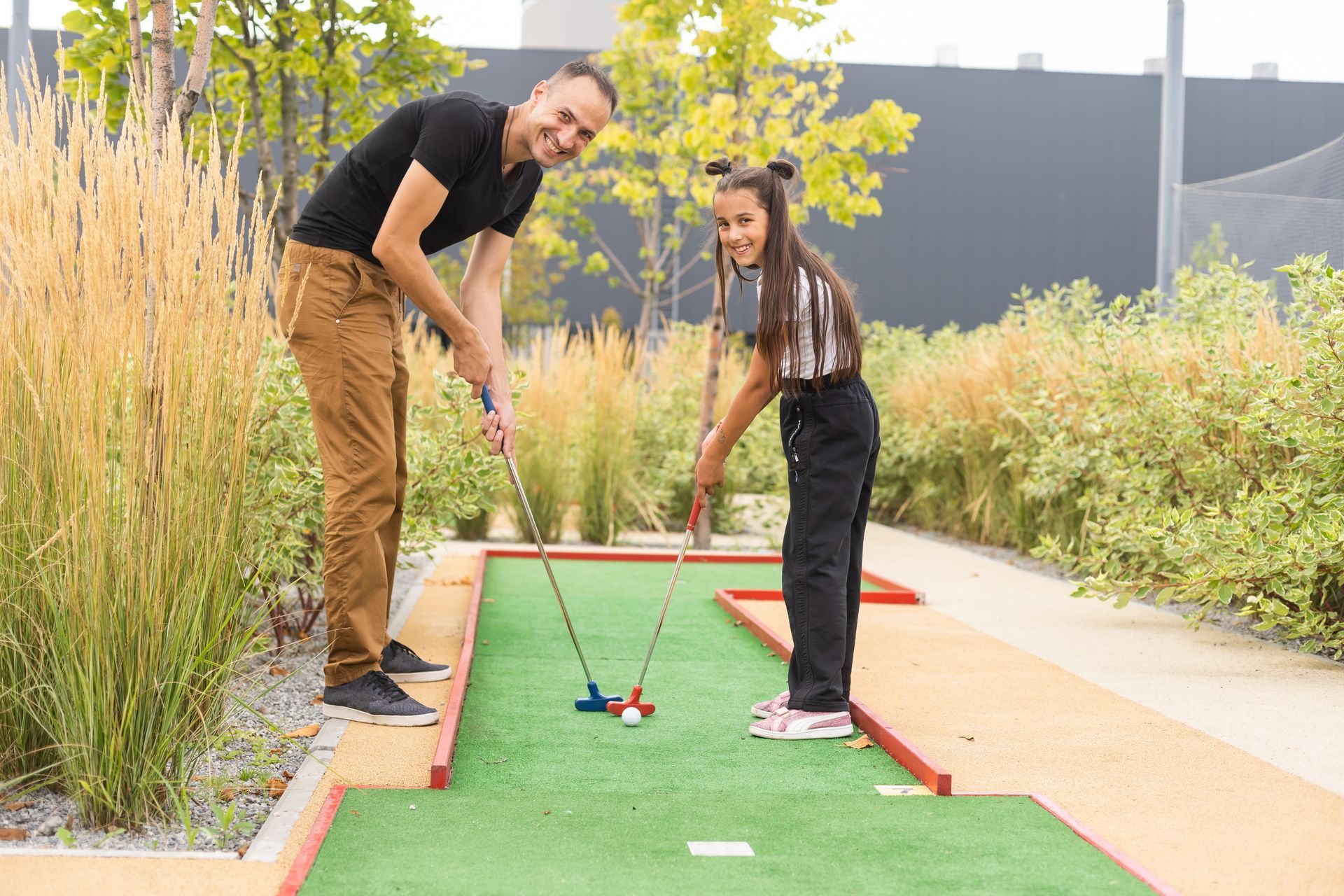 Residential Mini Golf Course