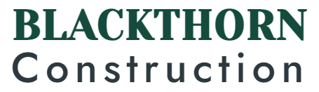 Blackthorn Construction logo with green