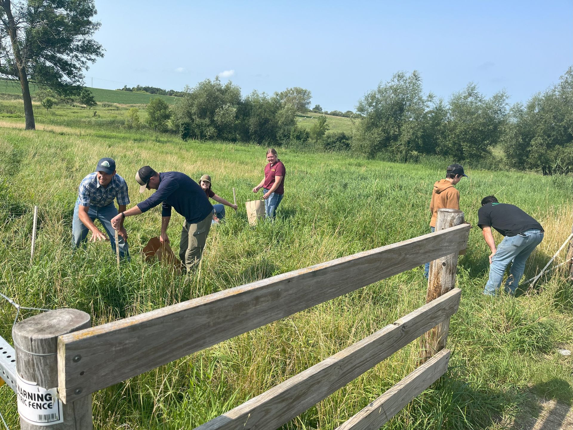 Grazing School Participants Test Forages