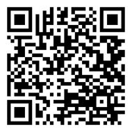 Black-and-white QR code on a white background