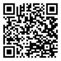 Black-and-white QR code on a white background