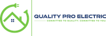 A logo for a company called quality pro electric.