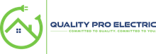 A logo for a company called quality pro electric.