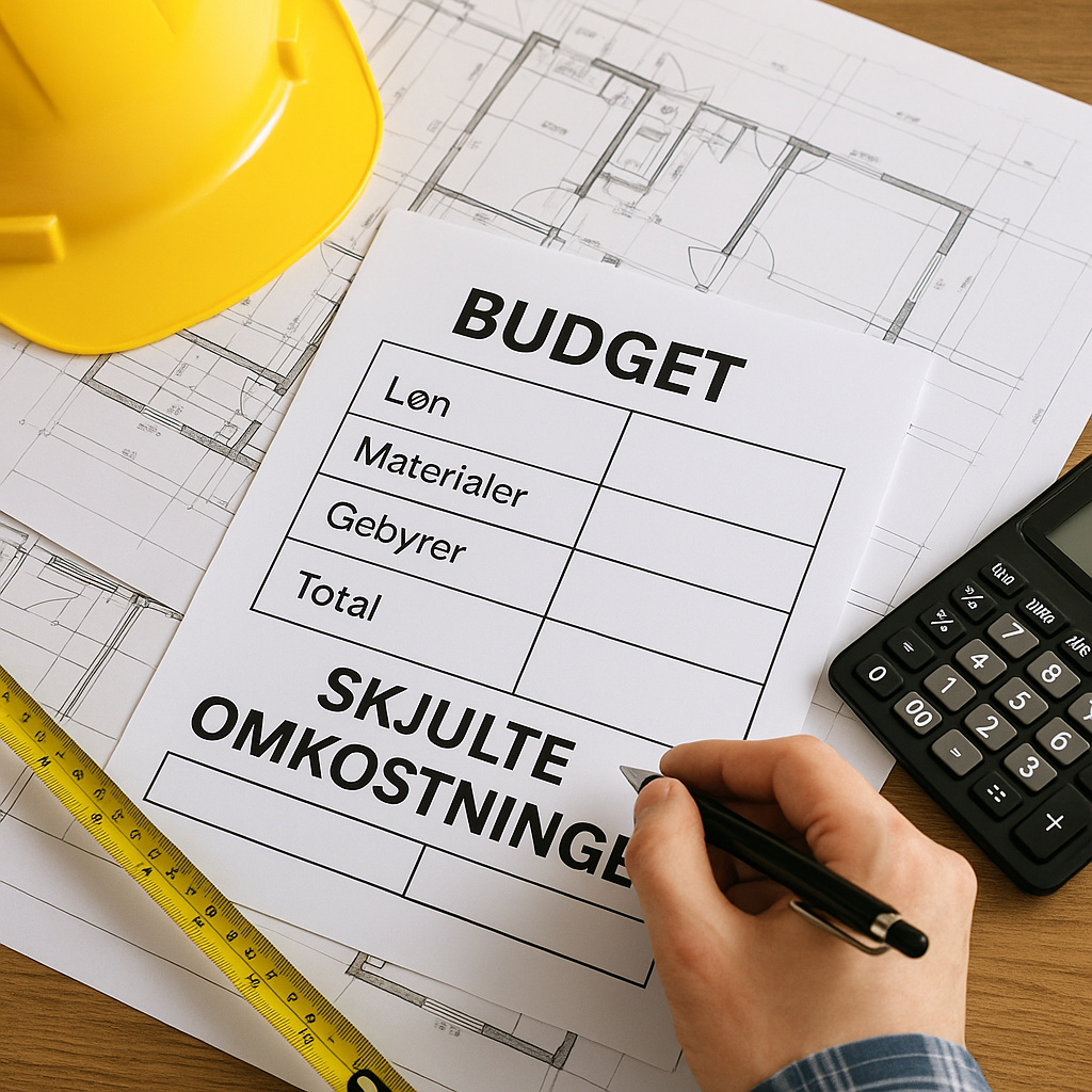 Byggeprojekt med budgetplan, skjulte omkostninger og økonomistyring – guide til at undgå 