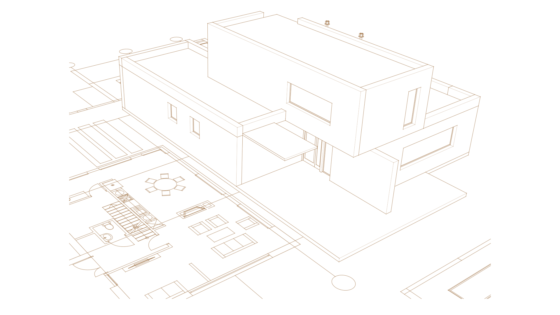 Symbol - 3D hus