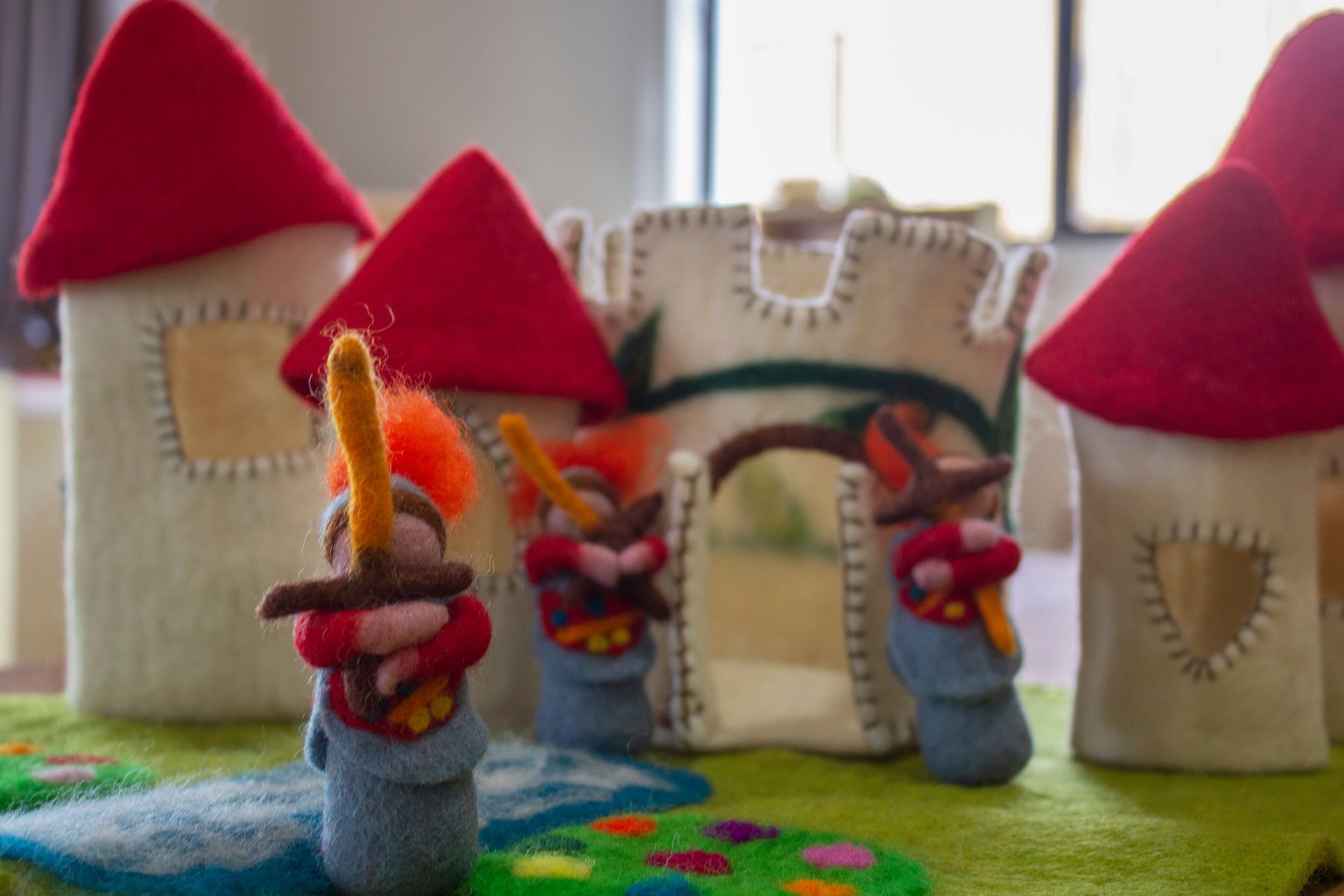 Colourful toys. Childcare, kindy, Montessori, Gold Coast, Warwick, Jindabyne.