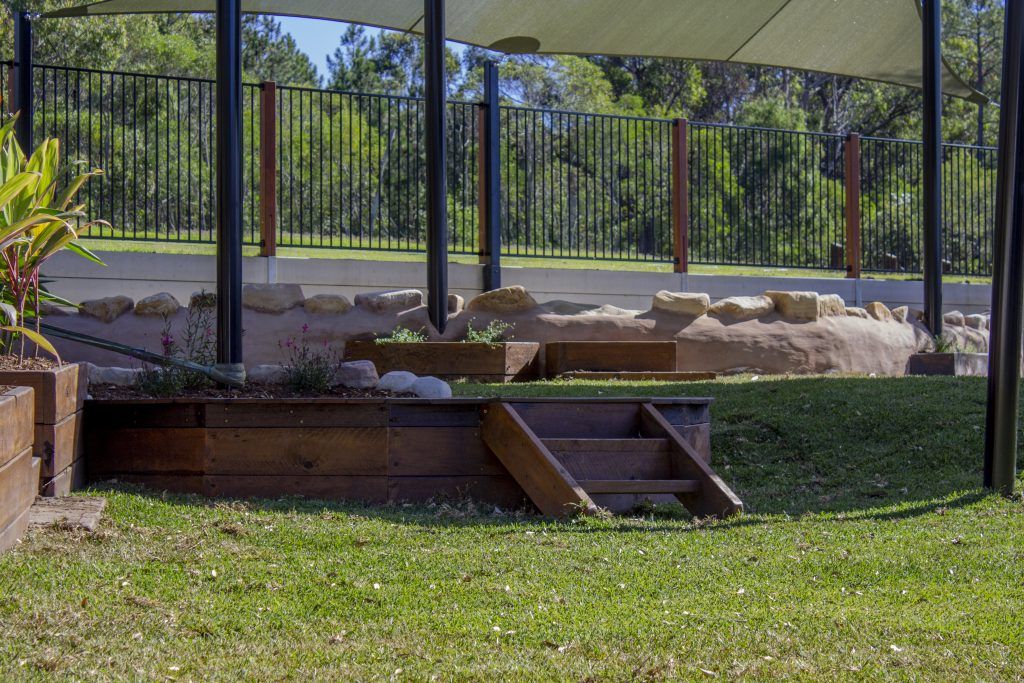 Outdoor Play areas. Childcare, kindy, Montessori, Gold Coast, Warwick, Jindabyne.