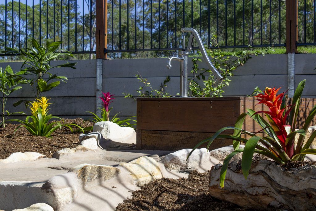 Outdoor Play areas. Childcare, kindy, Montessori, Gold Coast, Warwick, Jindabyne.
