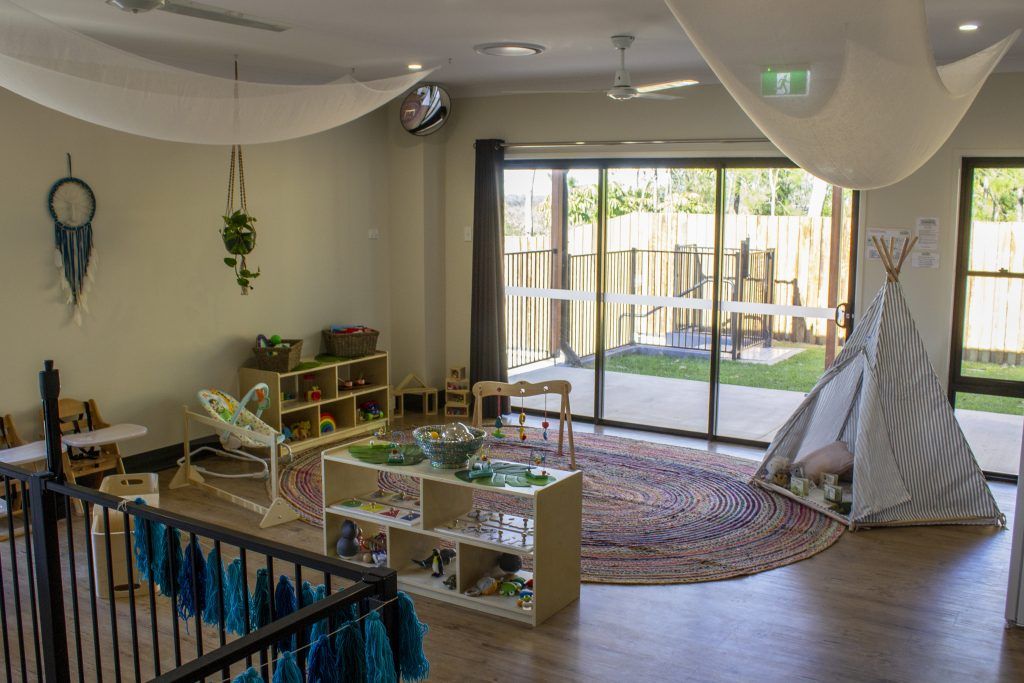 Beautiful daycare room. Childcare, kindy, Montessori, Gold Coast, Warwick, Jindabyne.