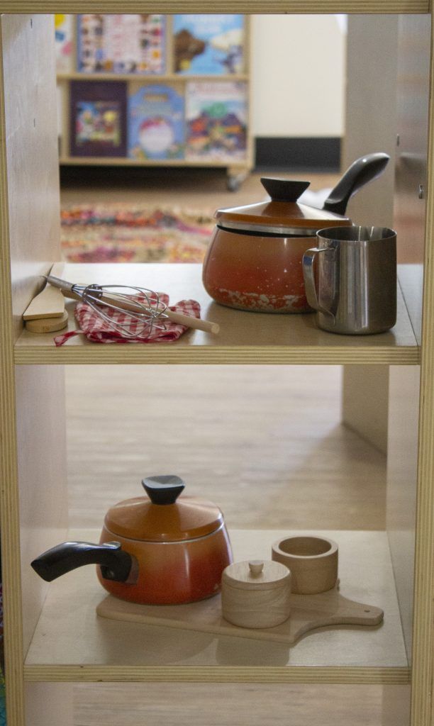 Kitchen play. Childcare, kindy, Montessori, Gold Coast, Warwick, Jindabyne.