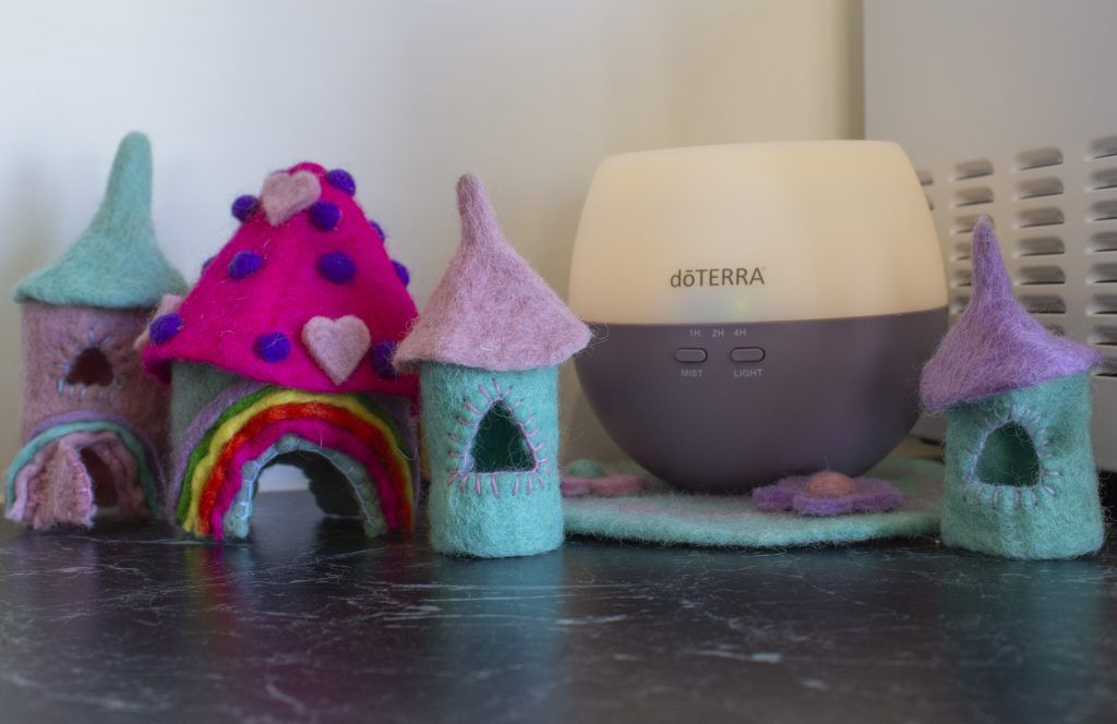 Colourful felt toys in daycare room. Childcare, kindy, Montessori, Gold Coast, Warwick, Jindabyne.