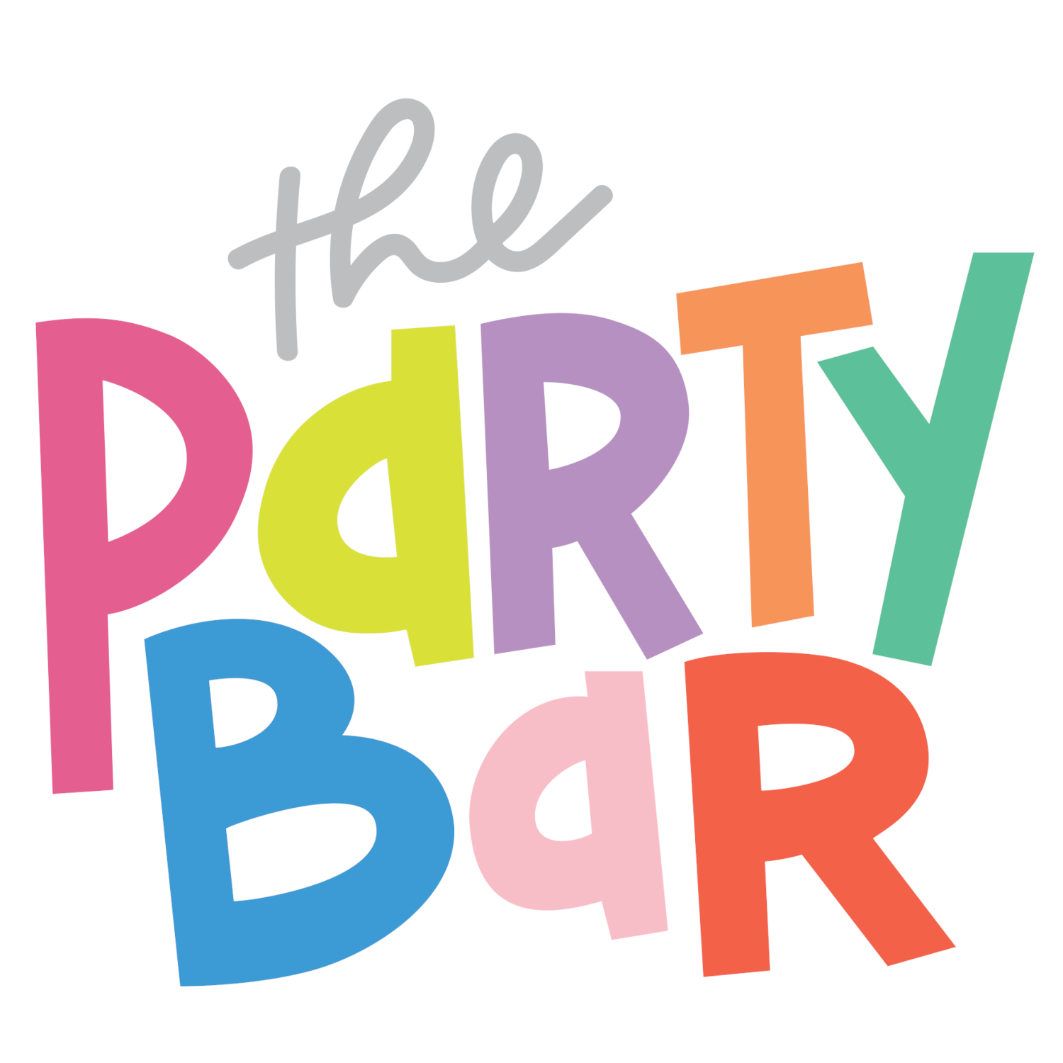 A logo for The Party Bar.
