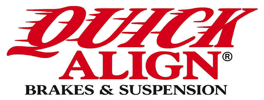 Quick Align Brakes & Suspension logo in red and black text