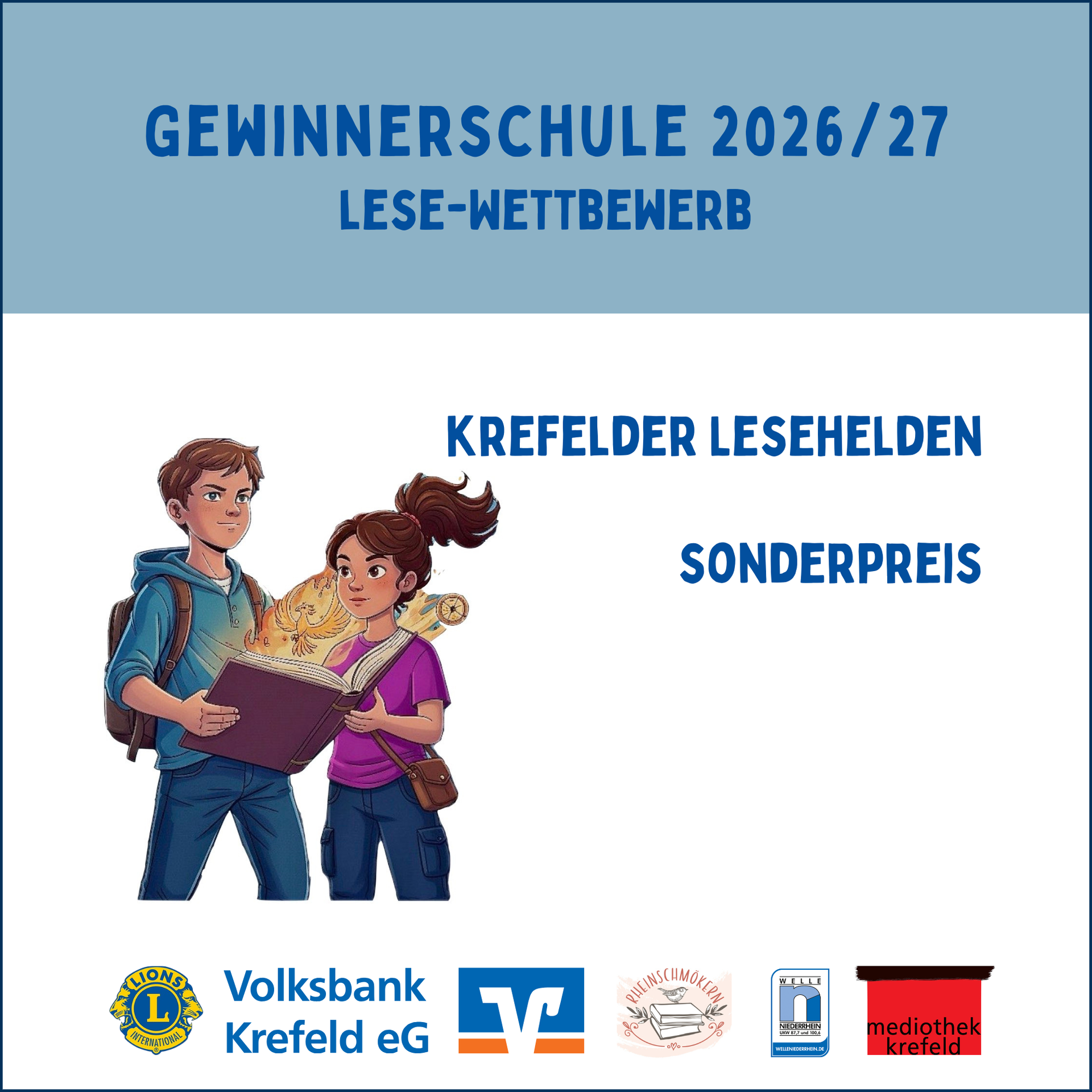 Gewinnerschule Lesehelden-Krefeld