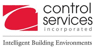 Logo for Control Services Incorporated with a red shape and company name.