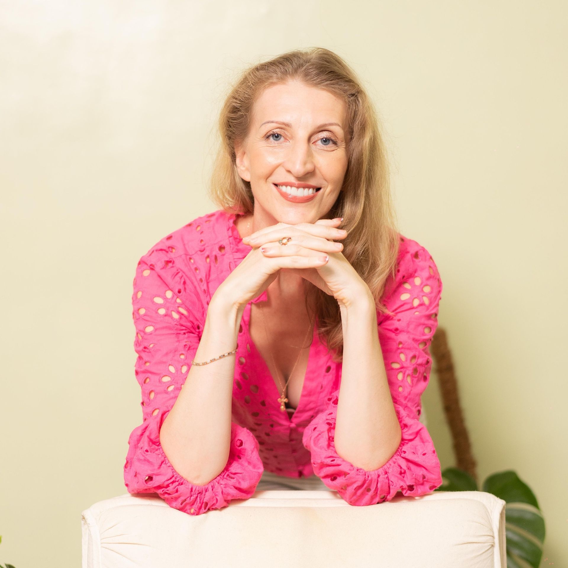 Irina Otmakhova, certified birth doula and founder of Conscious Birth Manila, smiling warmly