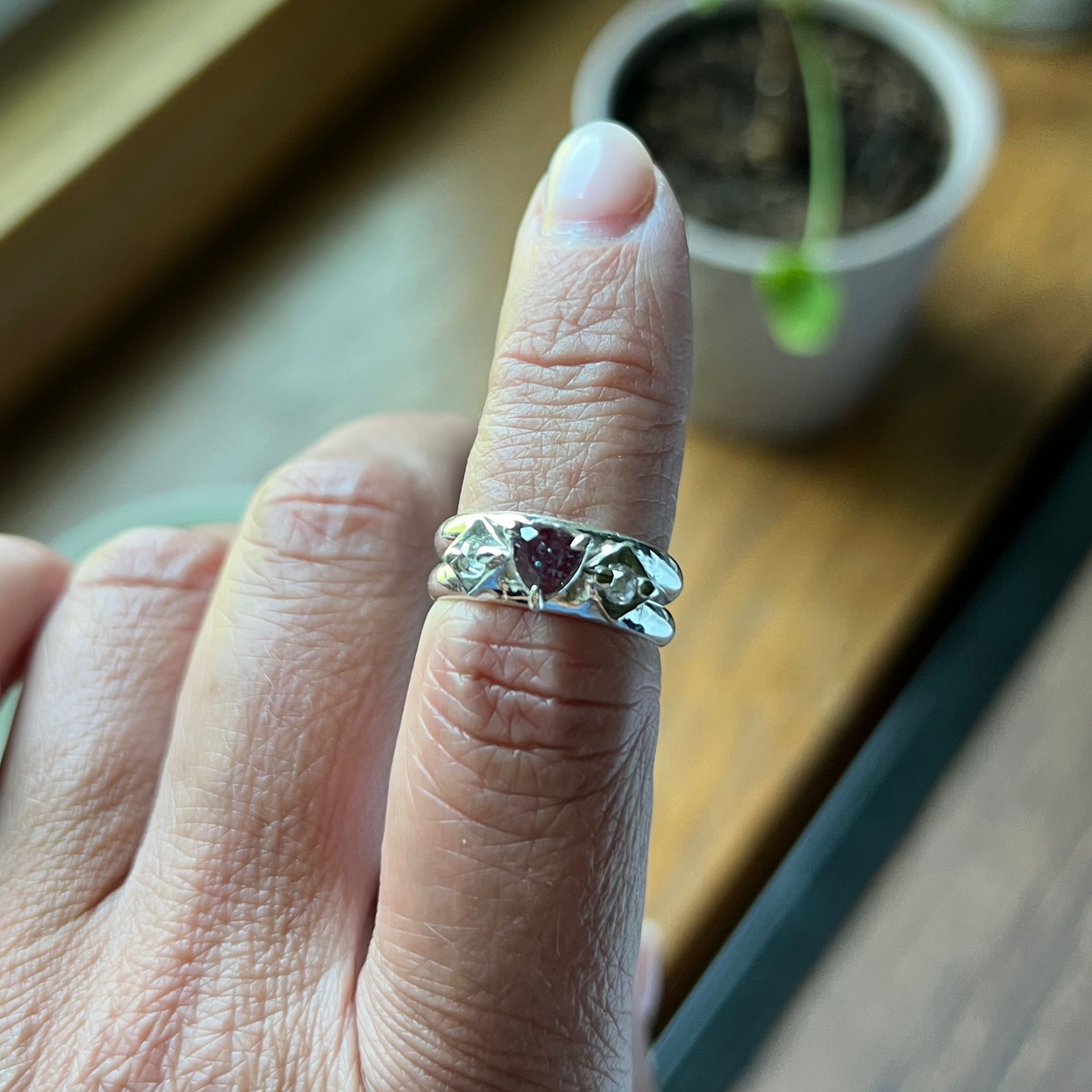 Custom Jewelry with Wild Sunflower Silver